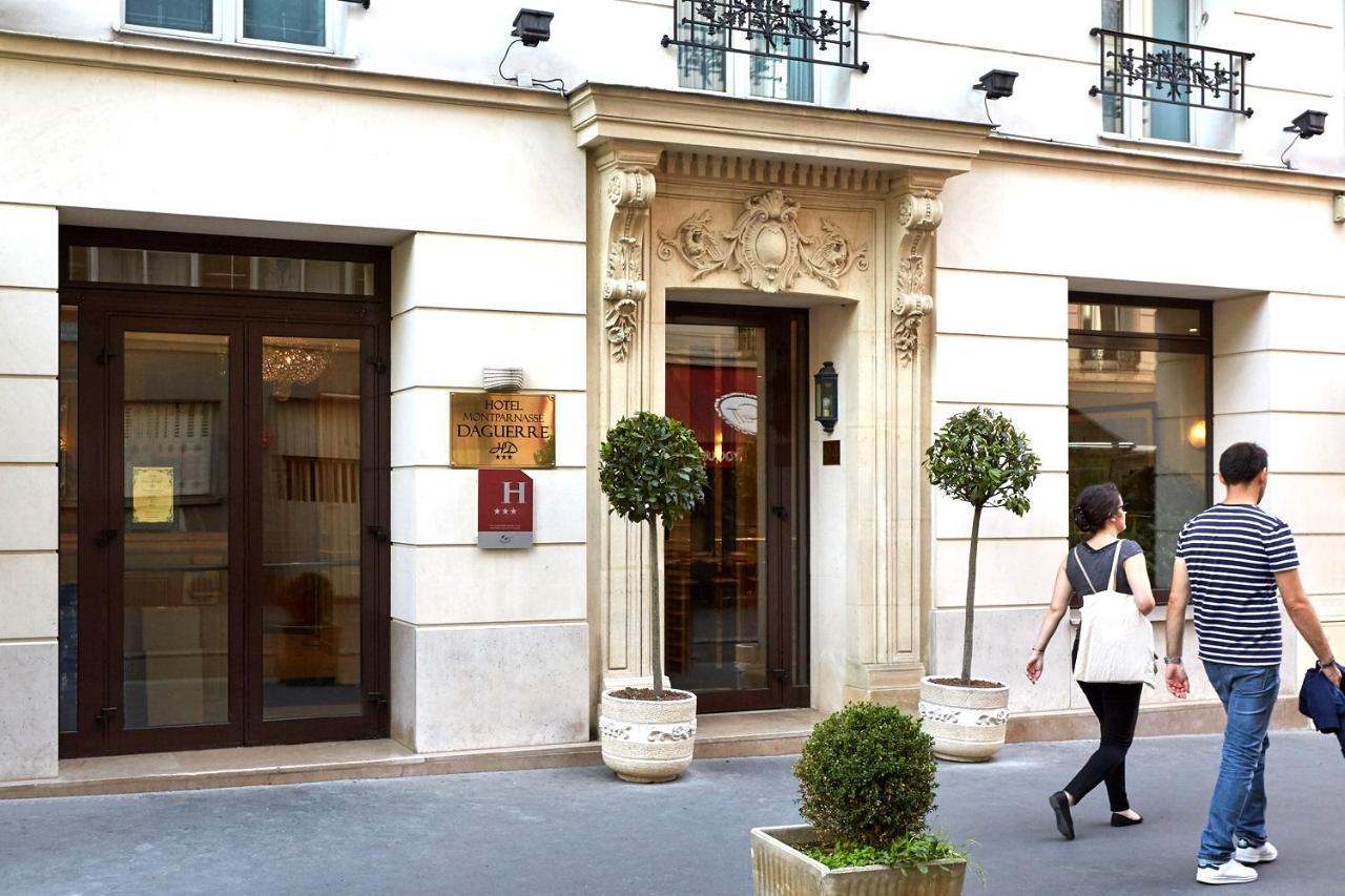 Montparnasse Daguerre Hotel Paris Eksteriør billede